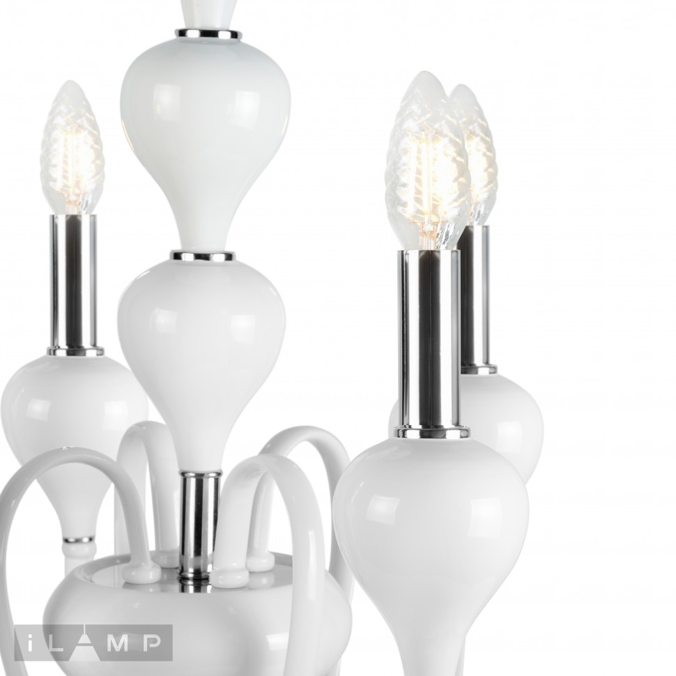 Подвесная люстра iLamp Lady 88003-4 WH