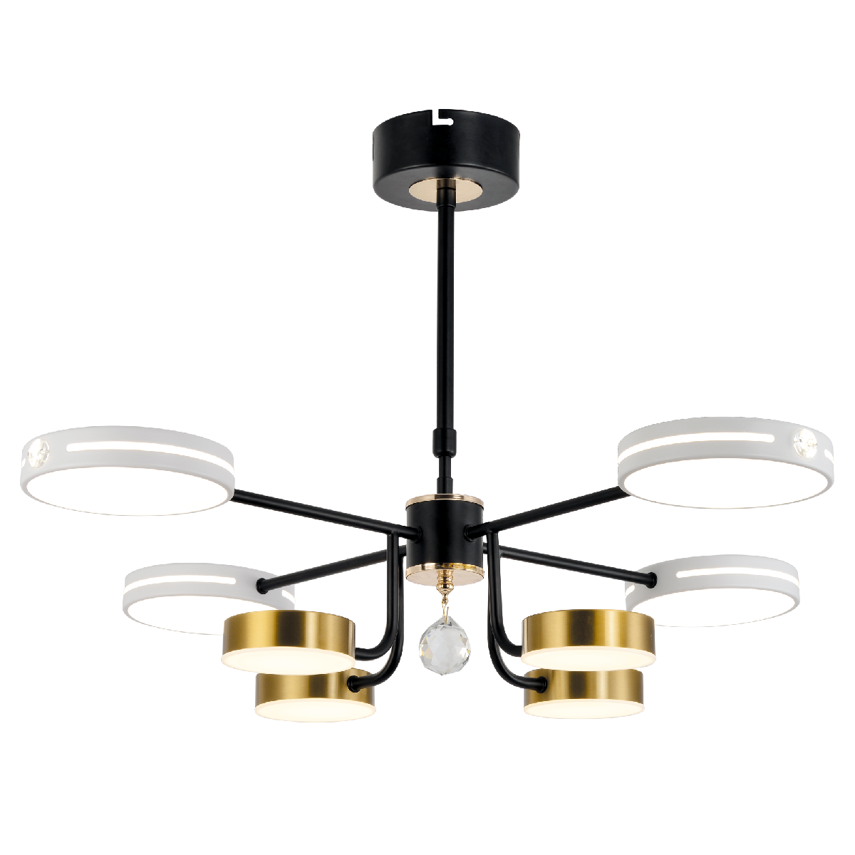 Люстра на штанге Ritter Scandia 51650 1