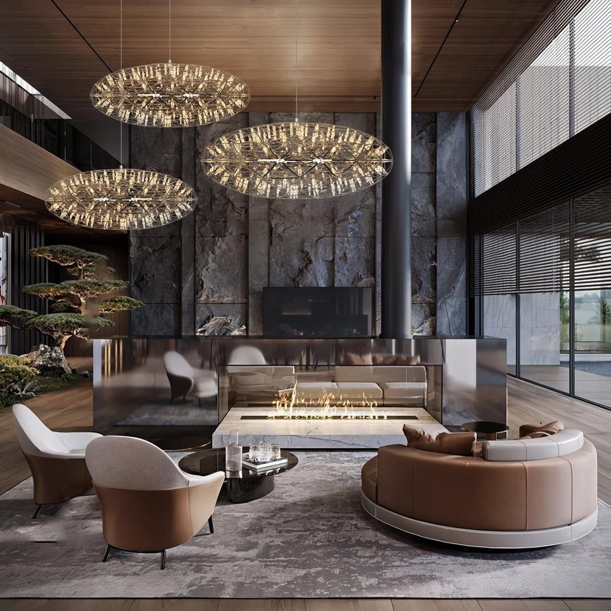 Подвесная люстра Loft IT Raimond 1898/750 Chrome