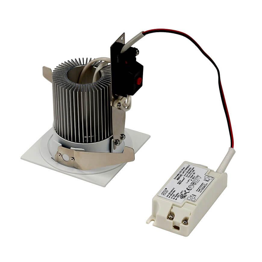 Встраиваемый светодиодный светильник SLV Contone Round 161291