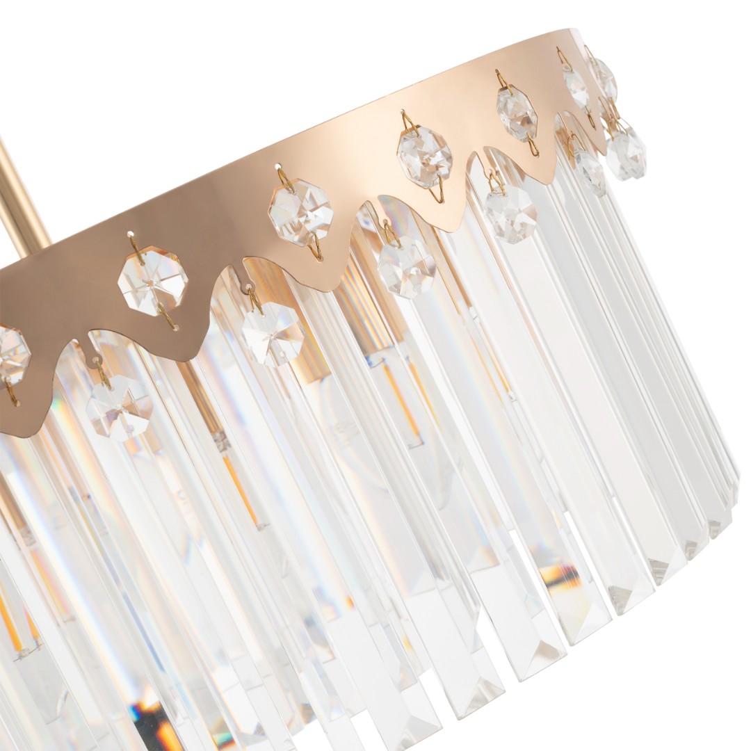 Люстра на штанге Arte Milano Sorrento 378909/8/300/580 GD