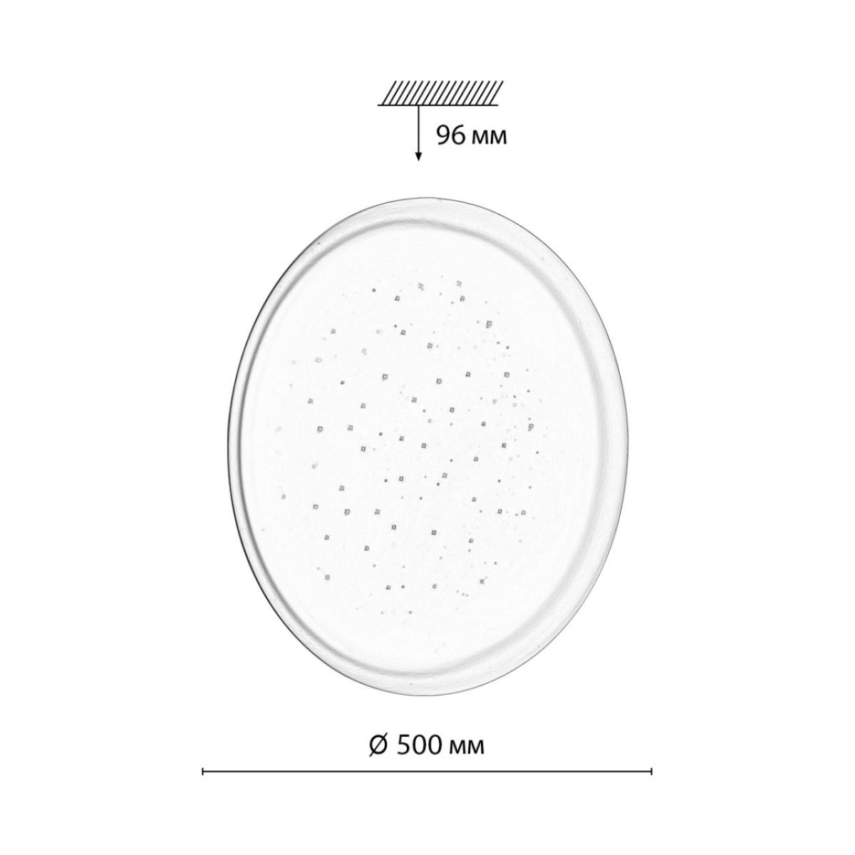 Настенно-потолочный светильник Sonex Pale Jolly 7774/ELN