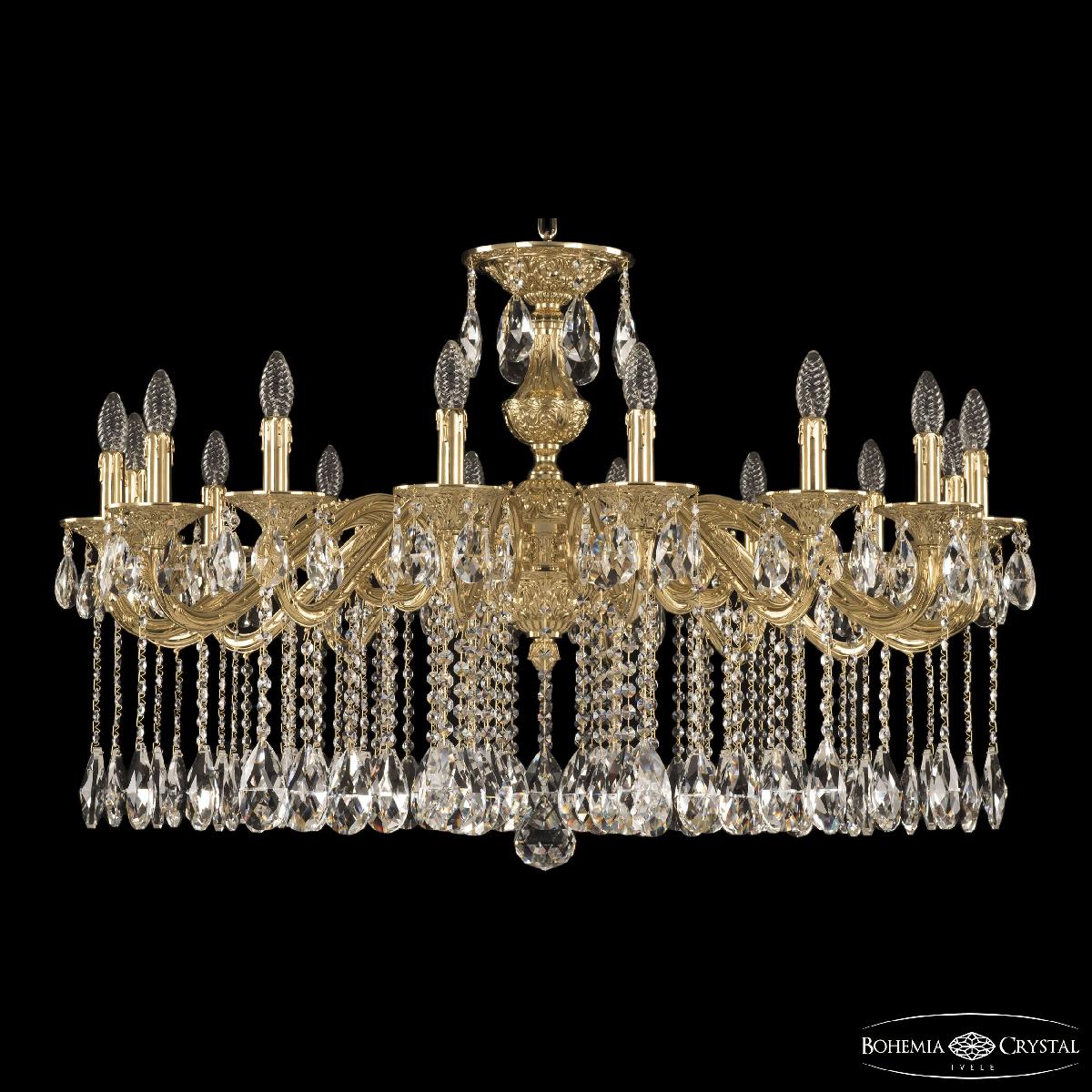 Подвесная люстра Bohemia Ivele Crystal Florence 71202/16/360 A G