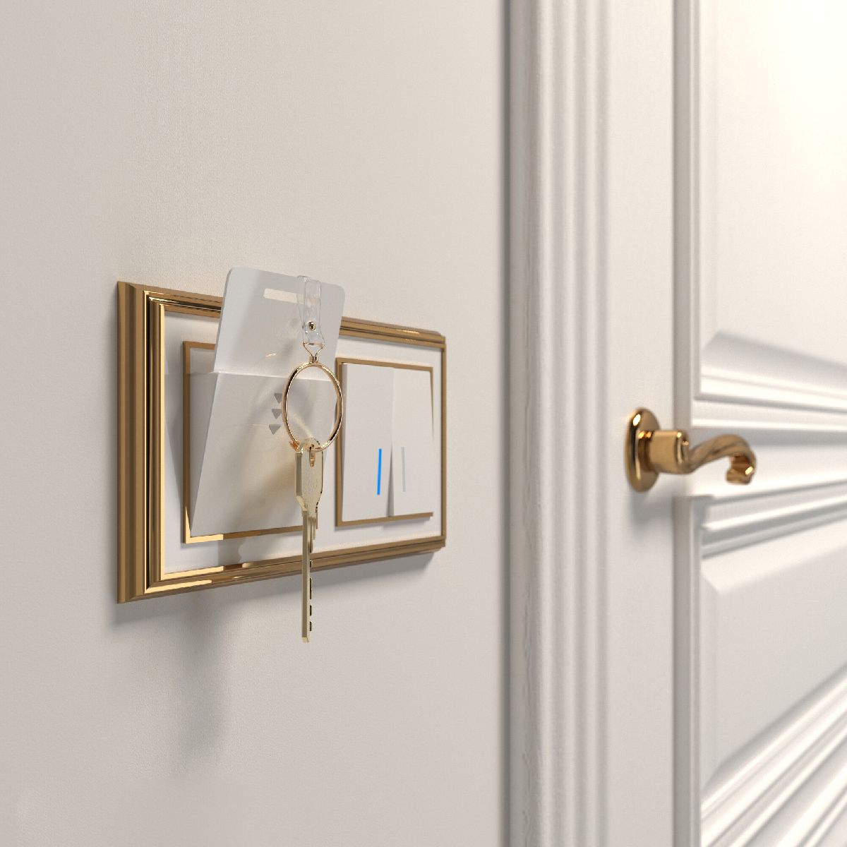 Электронный карточный выключатель Werkel 4690389155291 W1153101 a051130