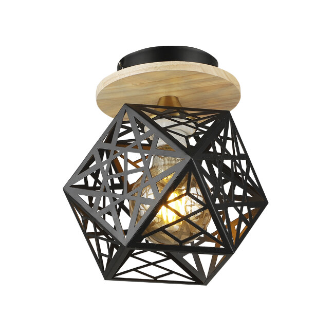 Потолочный светильник лофт Wedo Light Aland WD3572/1C-BK