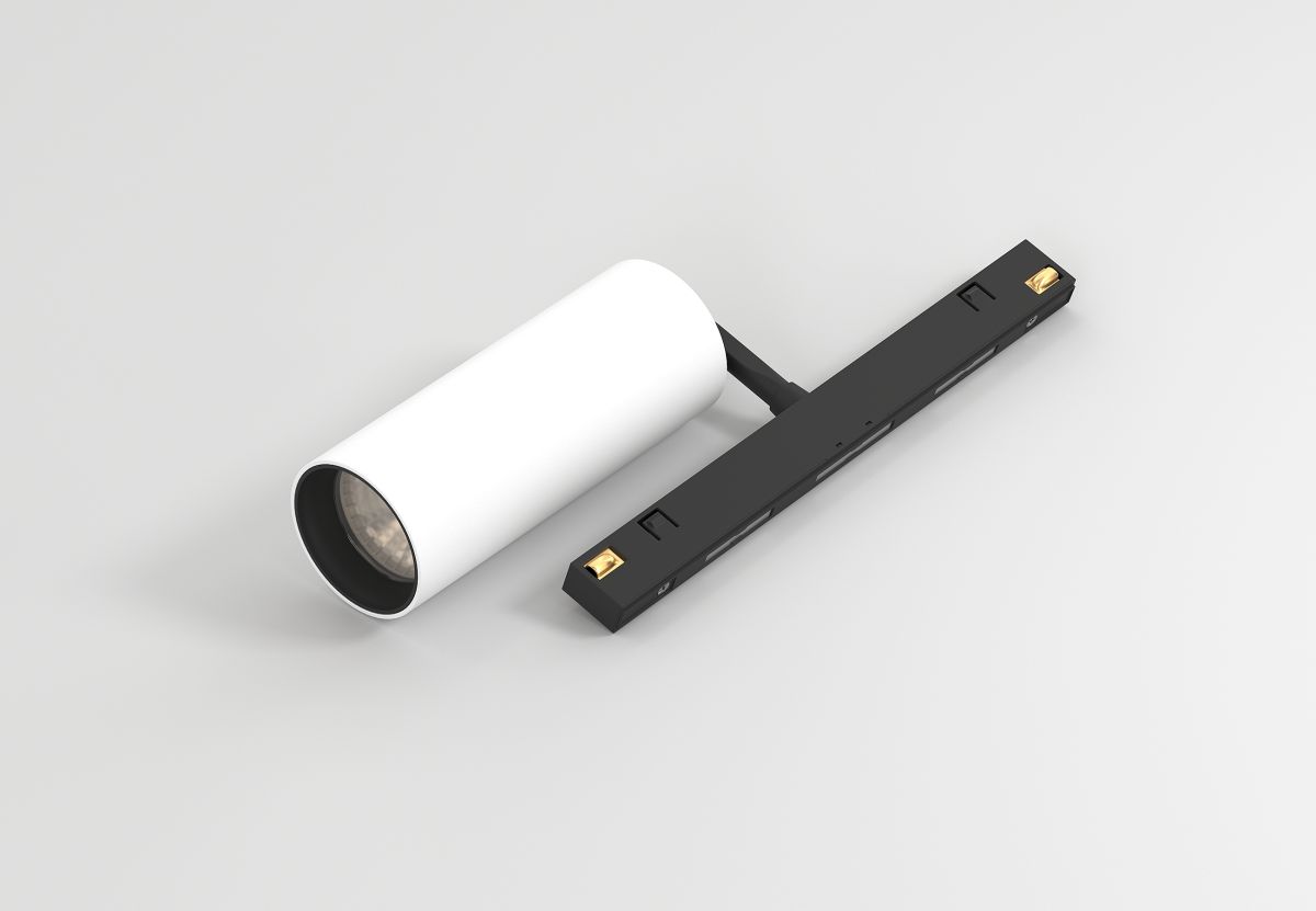 Трековый магнитный светильник Luminotti Genesis Spott L.304.18.4K.BKWH