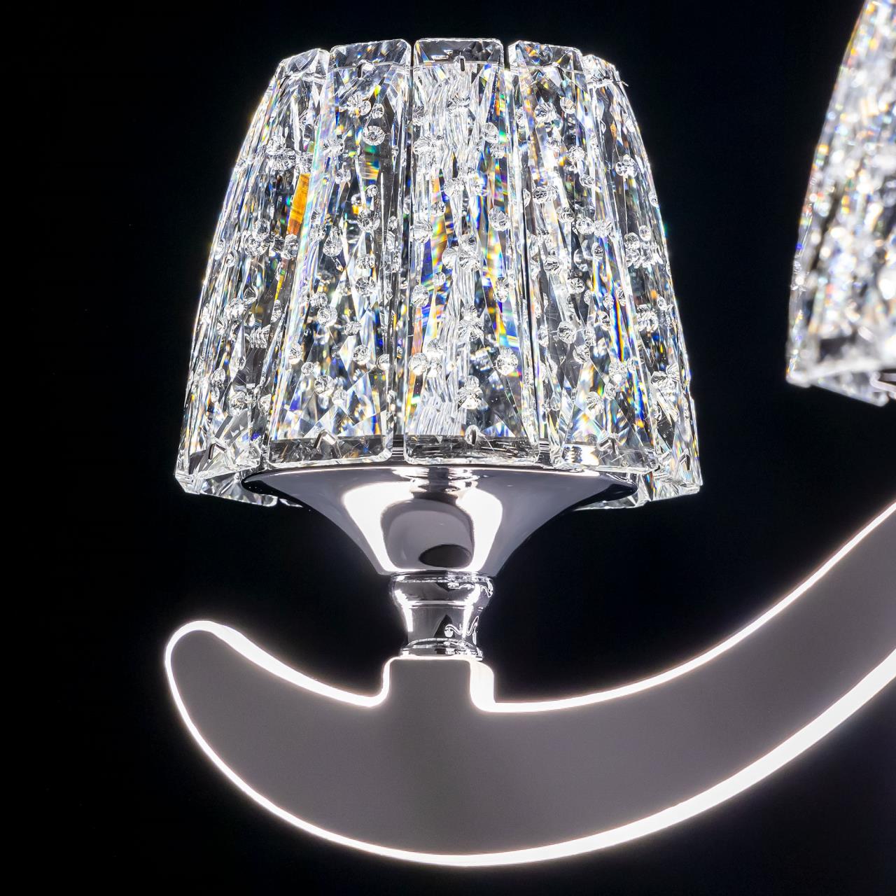 Подвесная светодиодная люстра Citilux Montserrat EL338P05 в Москве