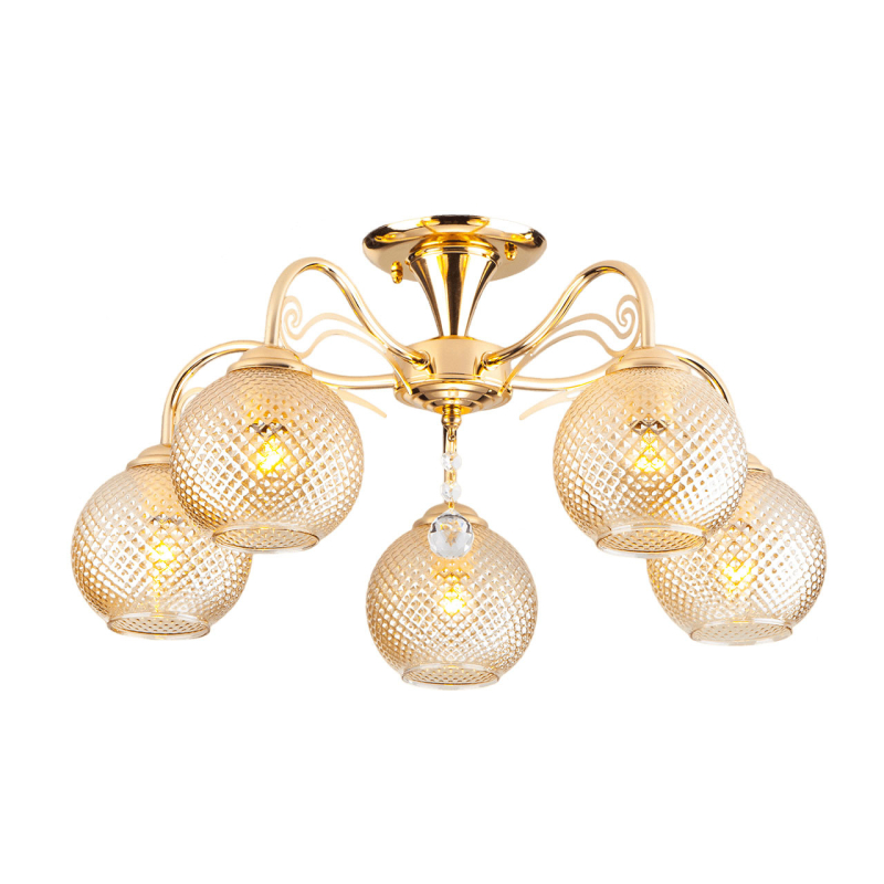 Потолочная люстра Eurosvet Kristin 30139/5 золото