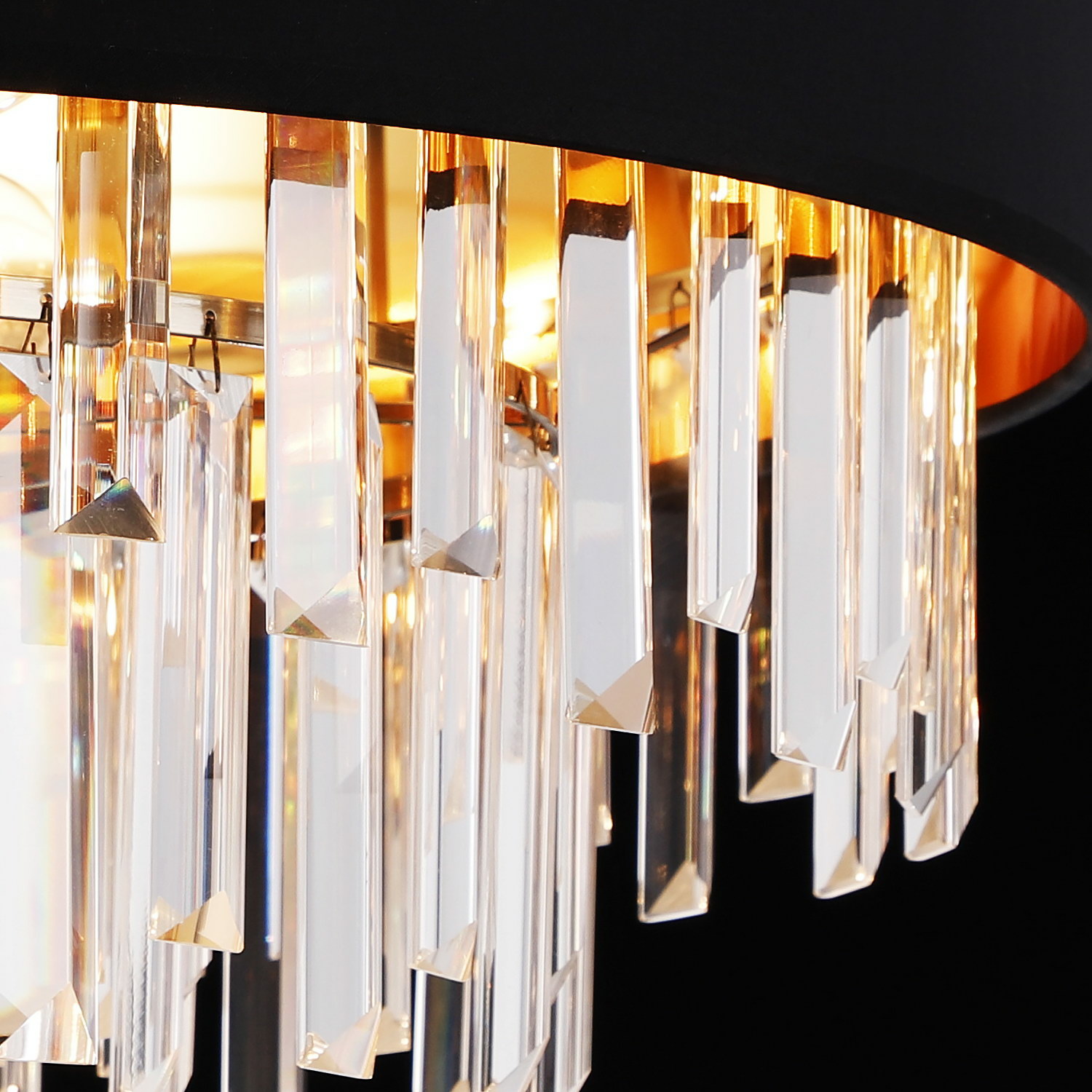 Люстра на штанге Illumico IL3527-8CSQ-29 BK