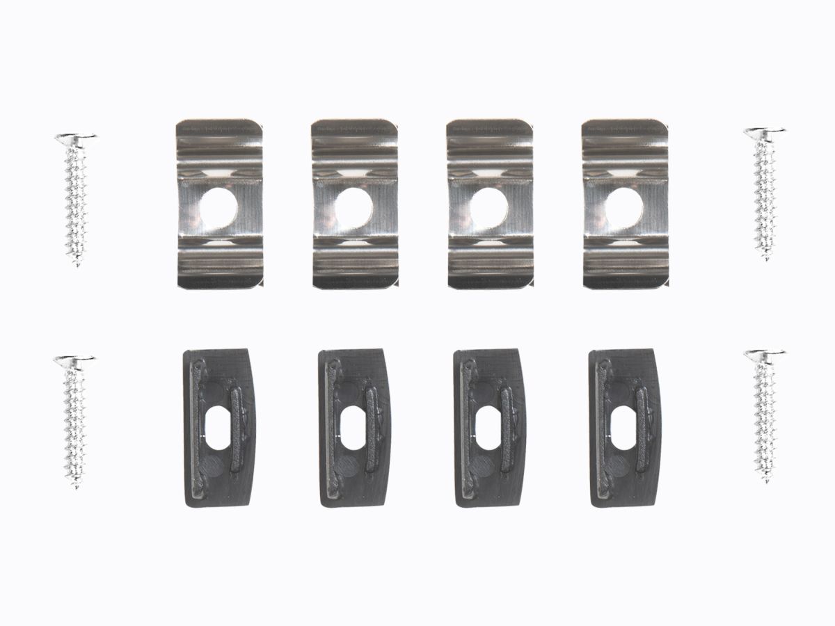 Профиль накладной LEDS POWER СПН1707 алюм. черный с призм.рассеивателем 2м 008400