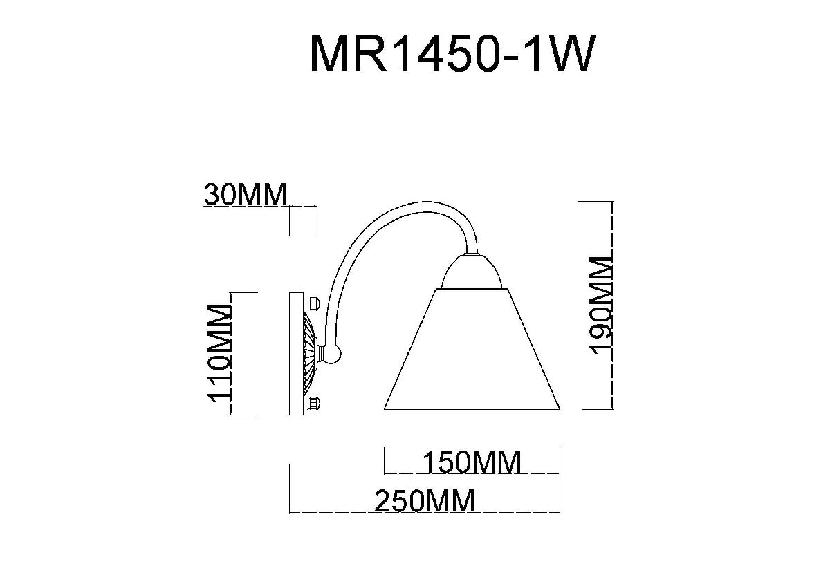 Бра MyFar Anna MR1450-1W УЦ