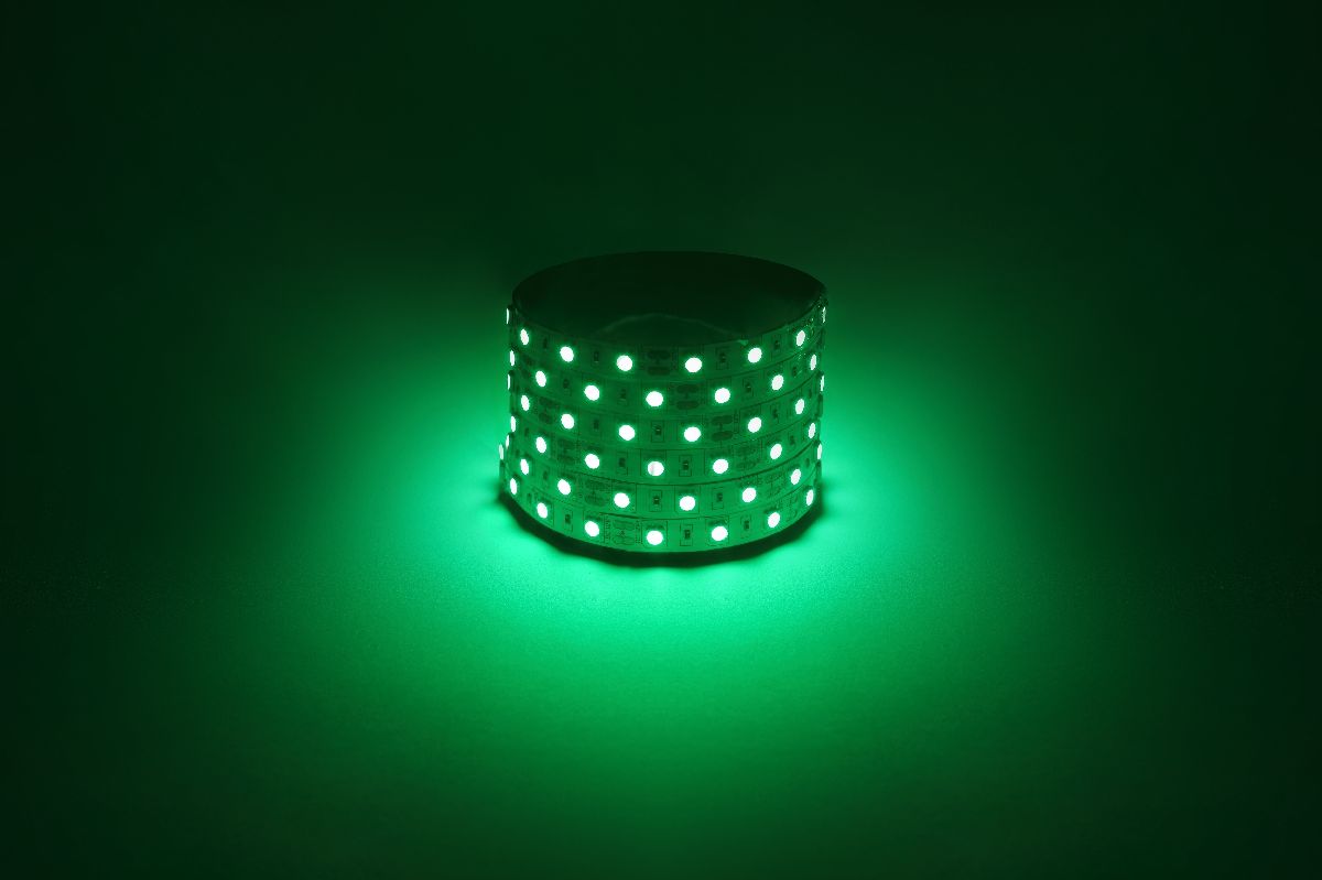 Светодиодная лента Эра 12В 5050 14,4Вт/м зеленый 5м IP20 LS5050-14,4-60-12-G-IP20-1 year-5m Б0059920