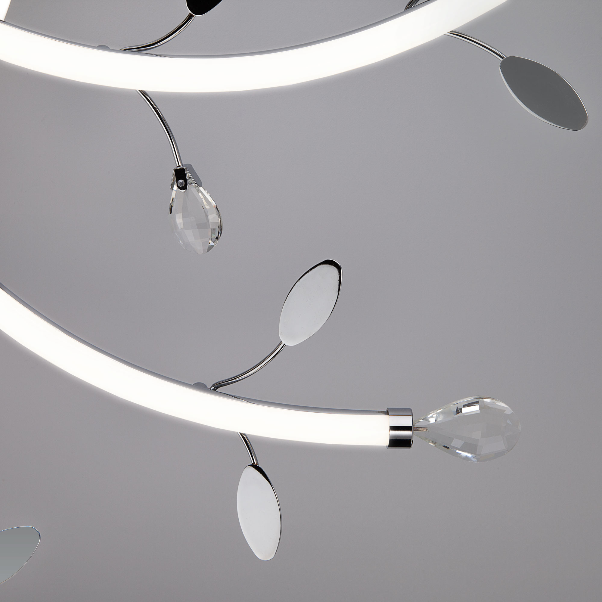 Потолочный светильник Eurosvet Willow 90128/10 хром в Москве