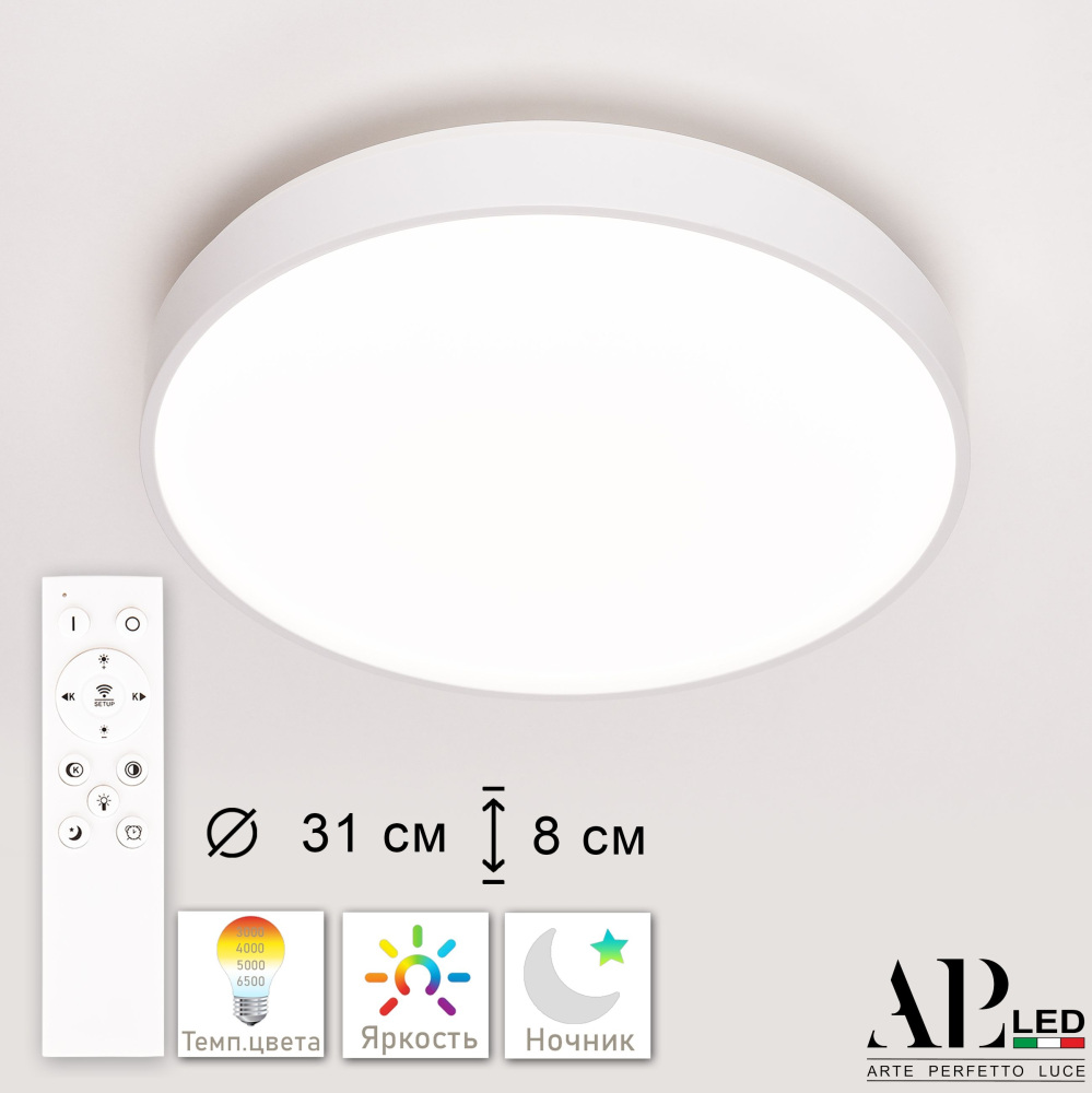 Потолочный светильник Arte Perfetto Luce Toscana 3315.XM302-2-328/18W White
