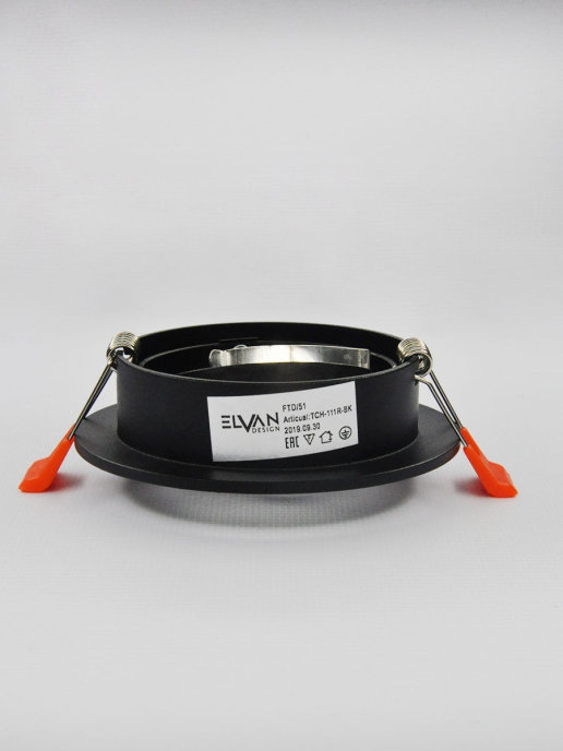 Встраиваемый светильник Elvan VLS-111R-BK