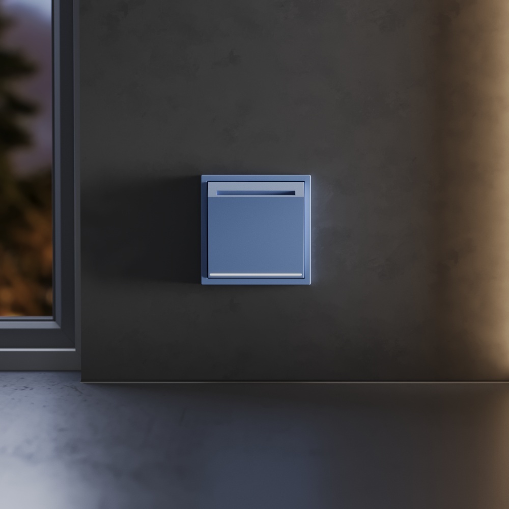 Накладка для выключателя карточного Voltum S70 (деним) VLS002615