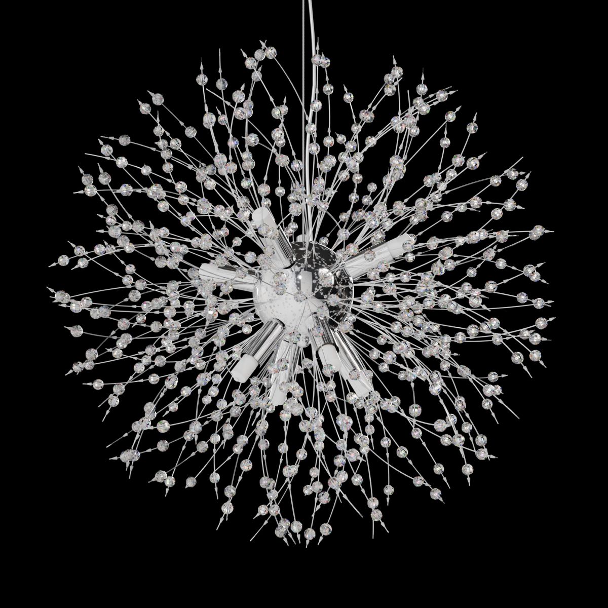 Подвесная люстра Lightera Salyut LE300L-8C