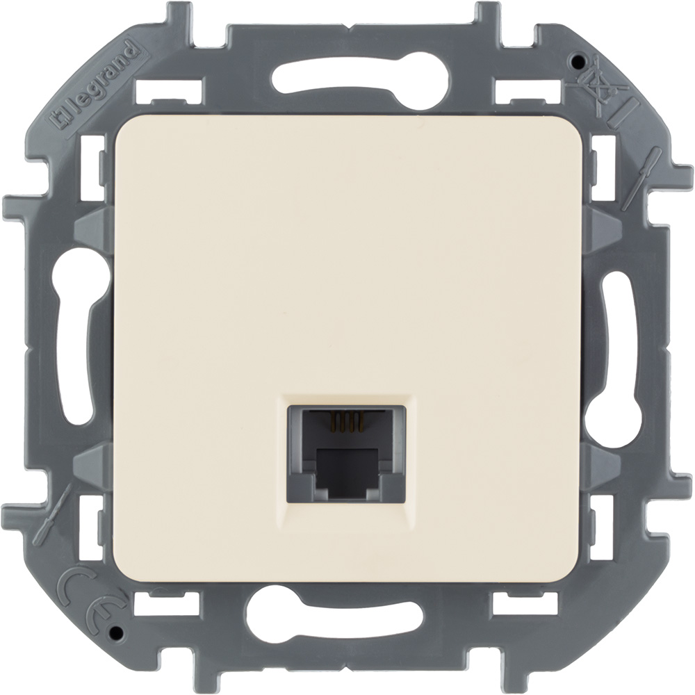 Розетка телефонная RJ11 Legrand Inspiria 673821