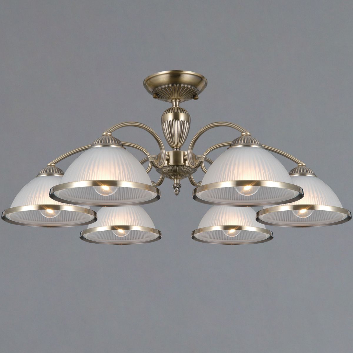 Люстра на штанге Illumico IL0596-6CSQ-25 AB AREZZO