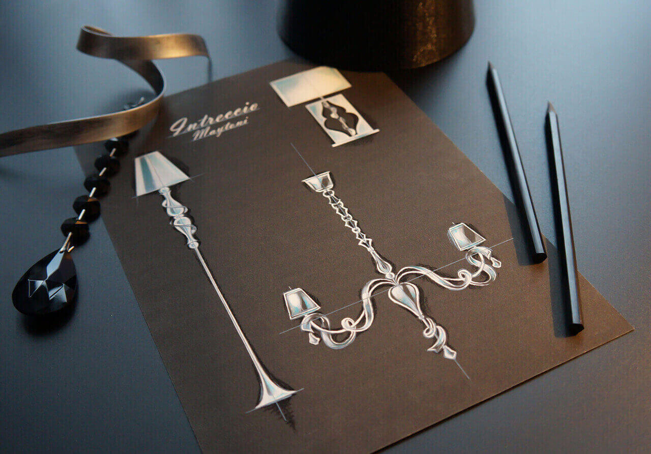 Торшер Maytoni Intreccio ARM010-01-W