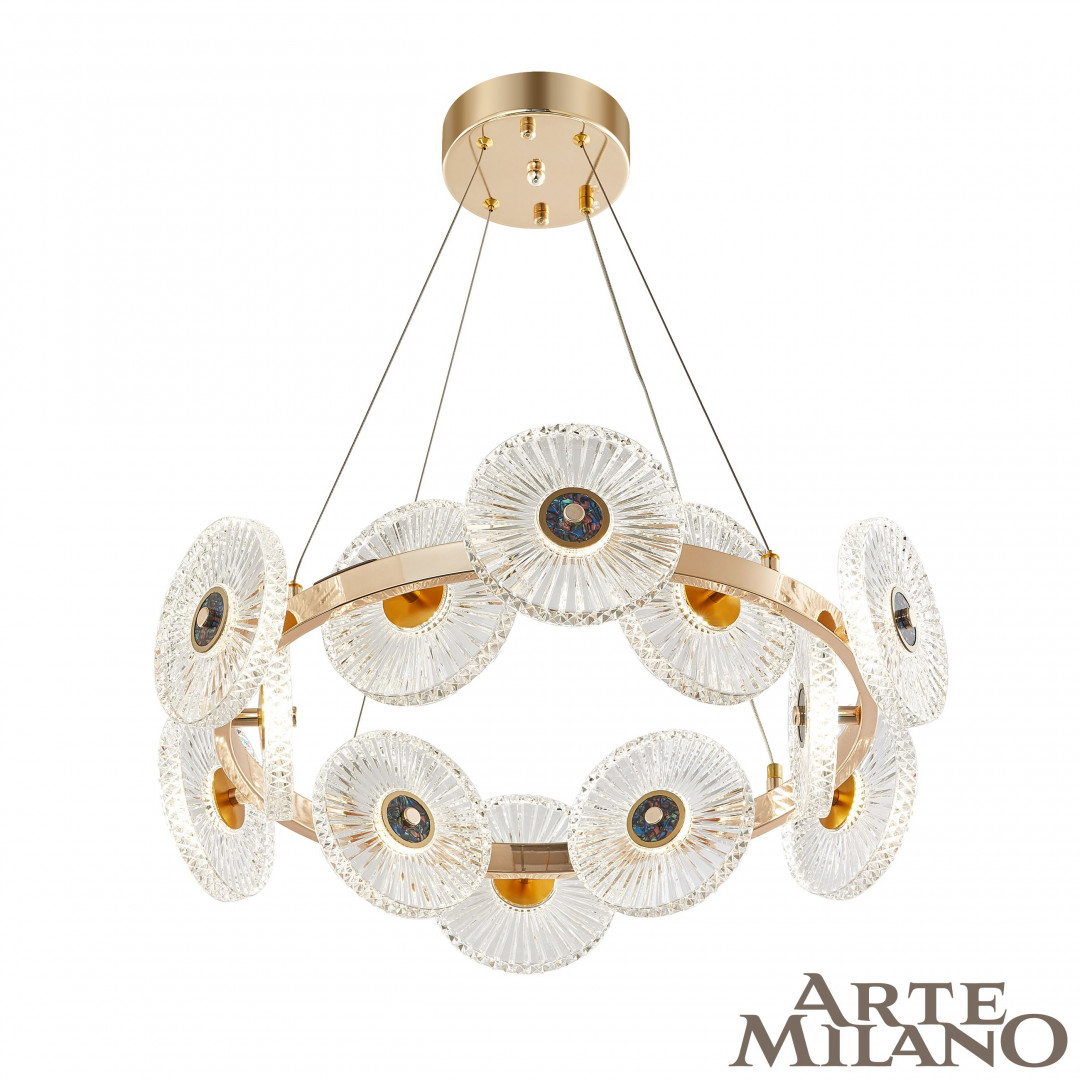Подвесная люстра Arte Milano 3653.D600.H800.LED G