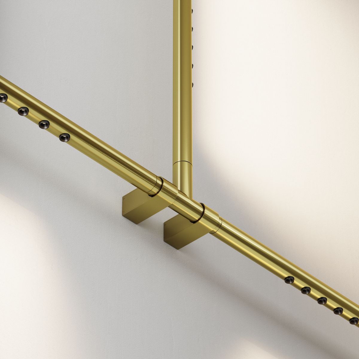 Т- образный коннектор для штанговой системы Maytoni Axity CA007TC-BS