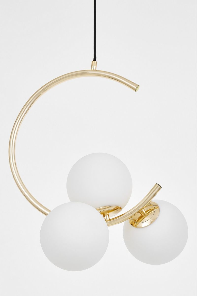 Подвесная люстра Lumina Deco Bonio LDP 7031-3 F.GD