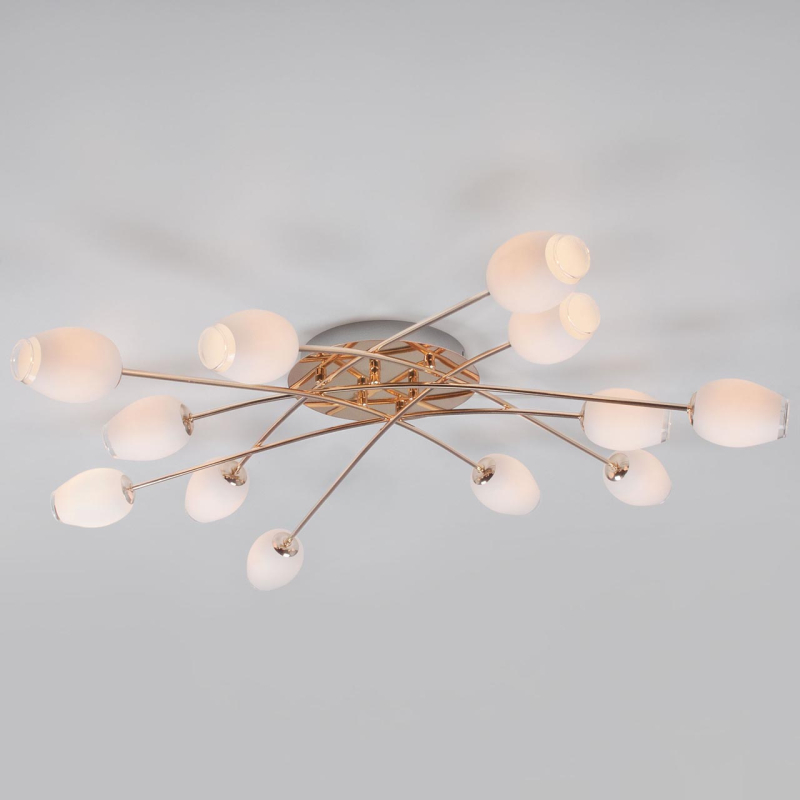 Потолочная люстра Eurosvet Tulip 30135 золото