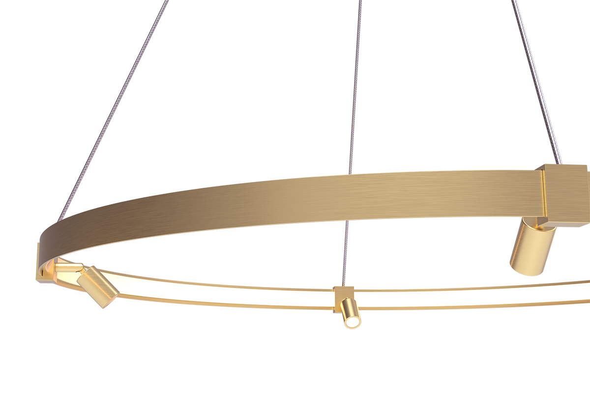 Подвесной светильник DeLight Collection MD2047-1L rose gold