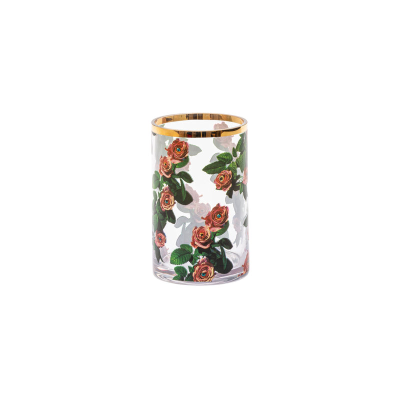 Ваза Roses Small Seletti Toiletpaper Glass Vase 14163