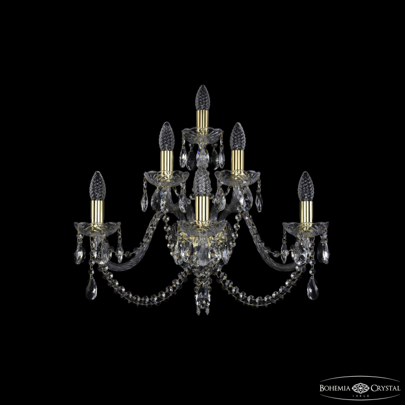 Бра Bohemia Ivele Crystal 1402B/3+2+1/240 G