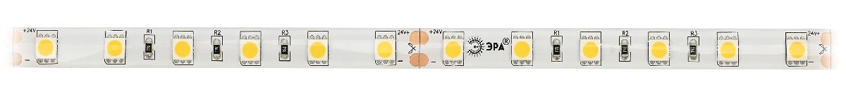 Светодиодная лента Эра 24В 5050 14,4Вт/м 2700К 5м IP65 LS5050-14,4-60-24-65-2700К-5m Б0043116