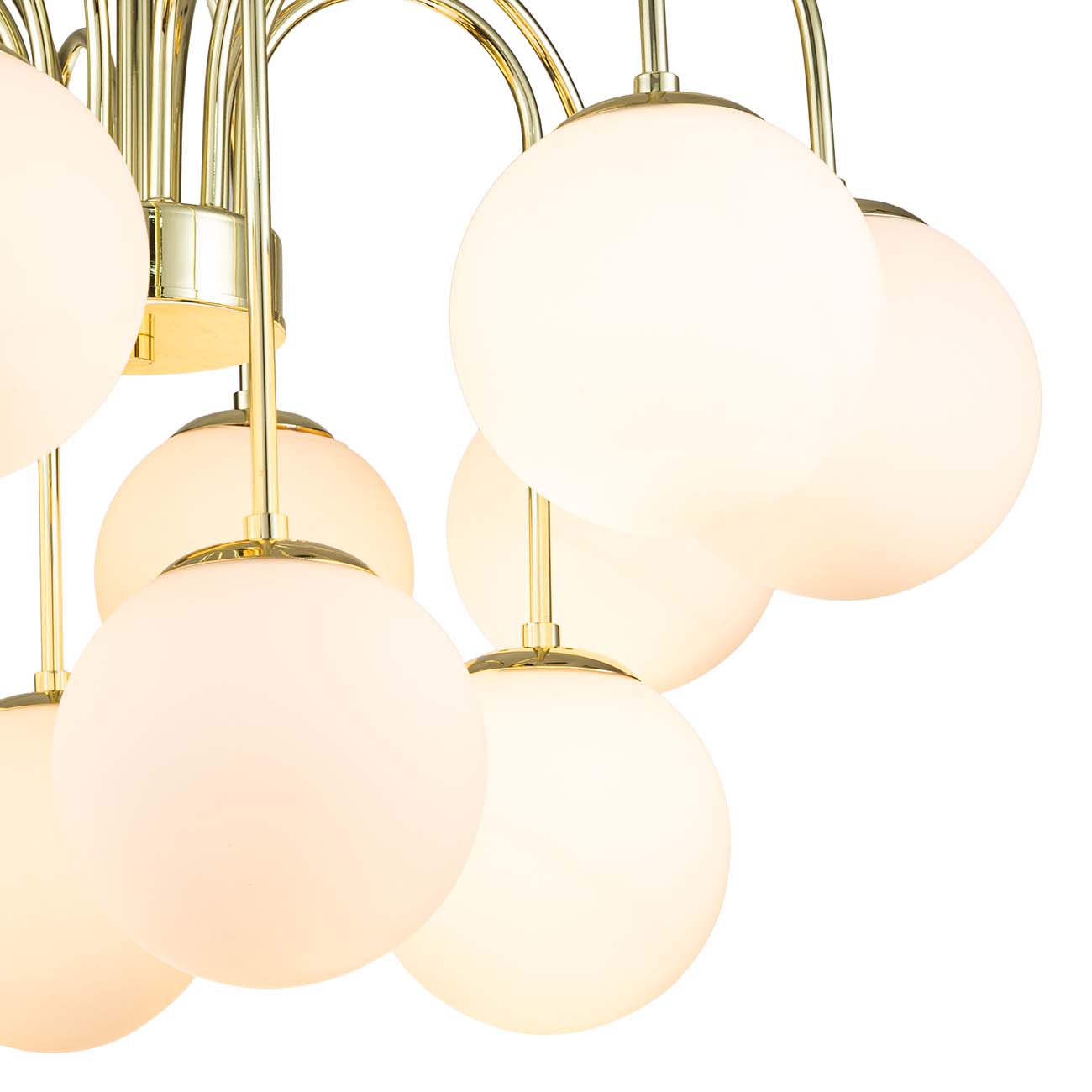 Люстра на штанге Indigo Voga 13017/12R Gold V000327