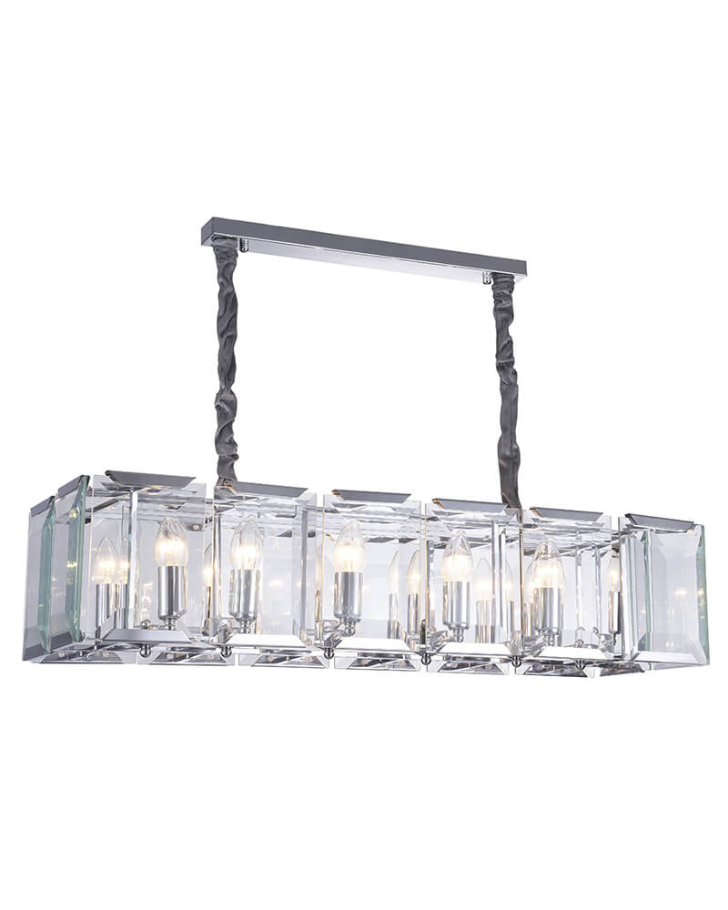 Подвесная люстра Lumien Hall Талия 3002/12P-CR-CL