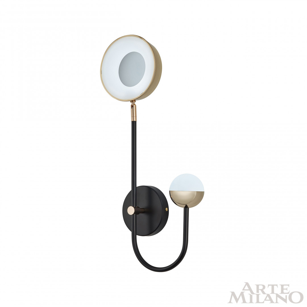 Бра Arte Milano Ferrara 273299/1+1 BK/GD