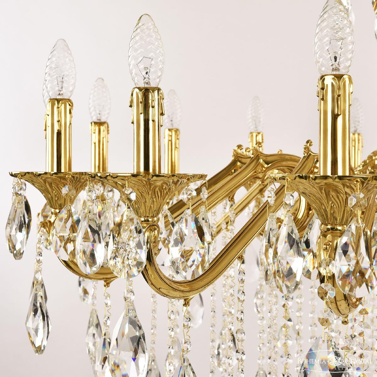 Подвесная люстра Bohemia Ivele Crystal Verona 72202/16/360 B G