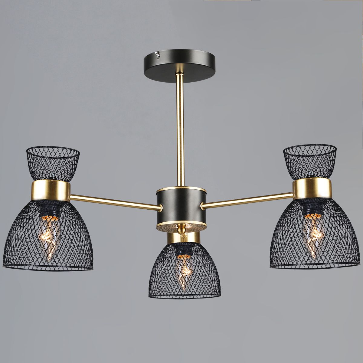 Люстра на штанге Reluce 39760-0.3-03 COP+BK