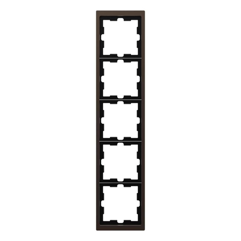 Рамка 5-постовая Schneider Electric Merten D-Life MTN4050-6552