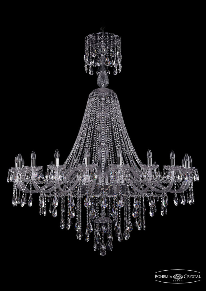 Подвесная люстра Bohemia Ivele 1415/20/530/XL-180/Ni