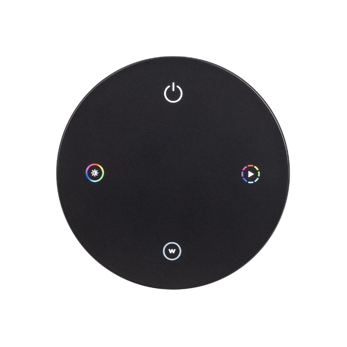 Пульт Arlight SMART-801-22-1G-RGBW Black (3V, Magnet, 2.4G) 046479