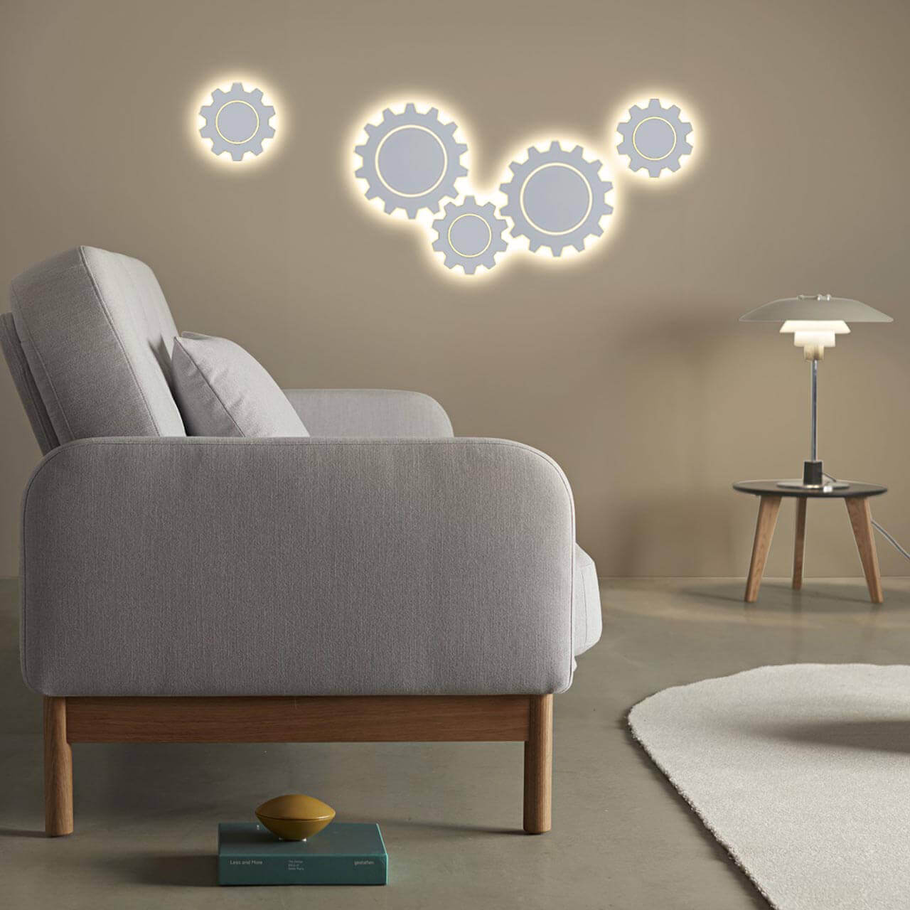 Настенный светодиодный светильник Elektrostandard Gear M LED черный MRL LED 1095 4690389125362