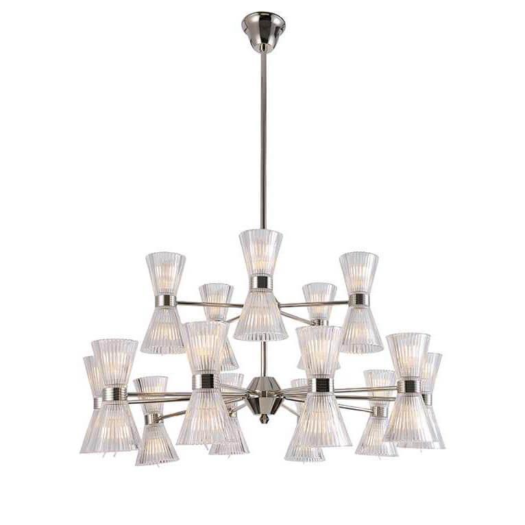 Подвесная люстра Newport 3610+5/C Nickel М0061094