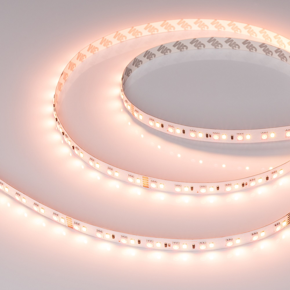 Светодиодная лента Arlight 15W/m 108LED/m 5060/2835SMD разноцветный/теплый белый 40M 029990(2)