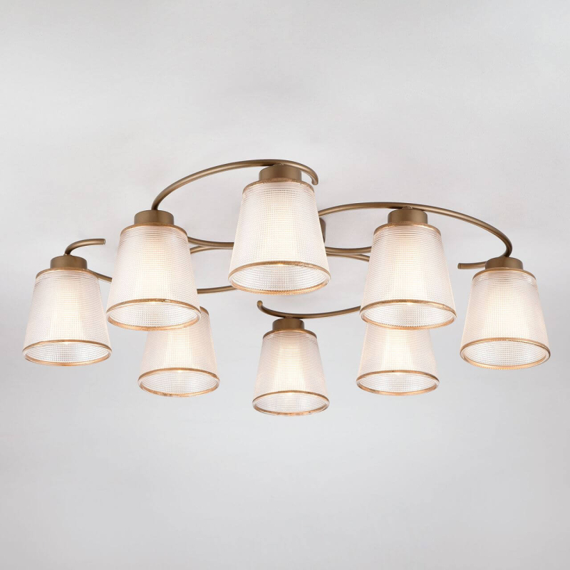 Потолочная люстра Eurosvet Phortos 60075/8 античная бронза