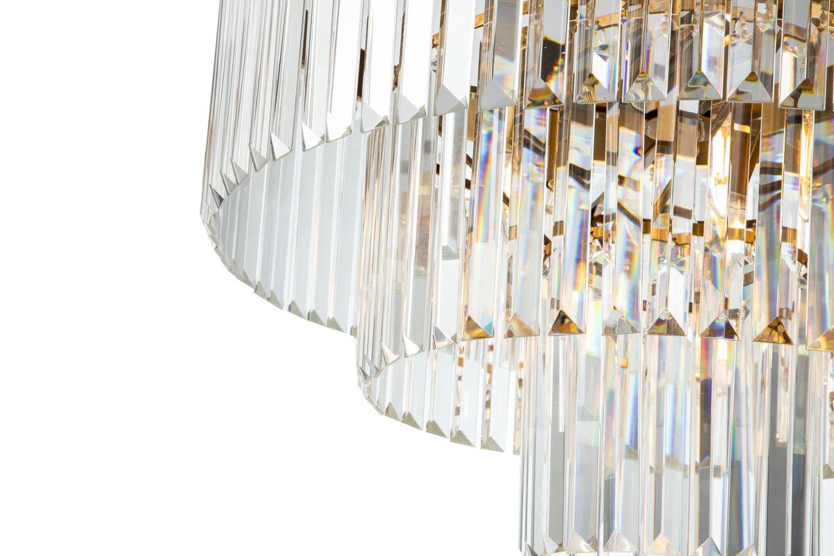 Подвесная люстра iLamp Triumph 7383/8P Brass