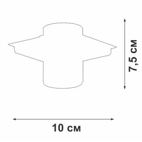 Потолочный светильник Vitaluce V6502-0/1PL