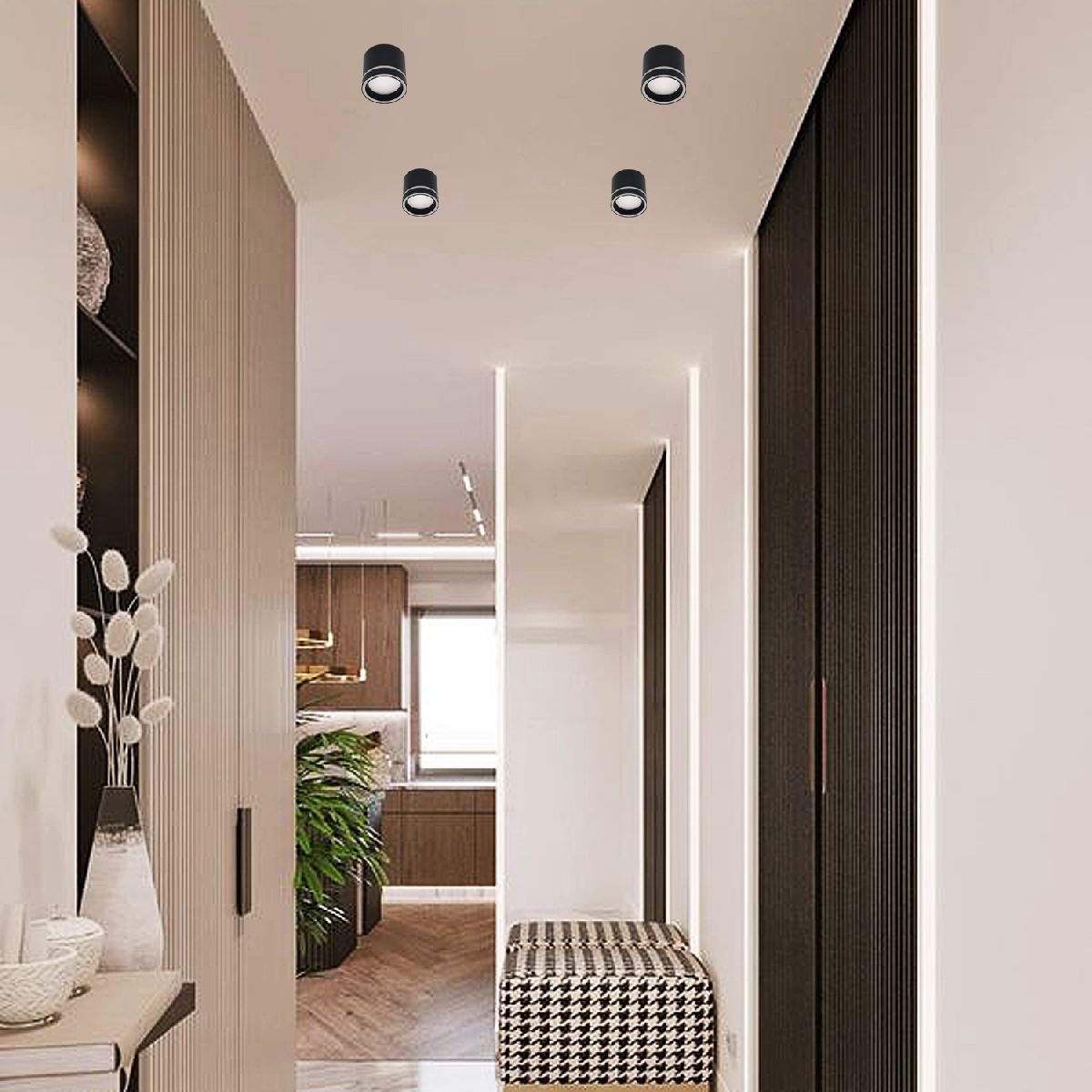 Накладной светильник Reluce 53003-9.5-001LD GX53 BK