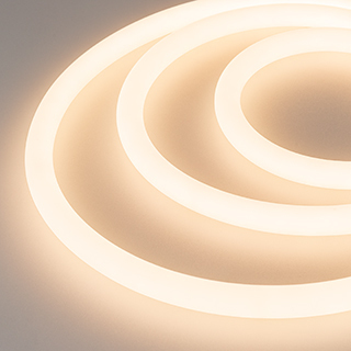 Светодиодная лента герметичная Arlight MOONLIGHT-TOP-X560-D13mm 48V Warm2300 360deg 8.6 W/m, IP65, CSP, 10m, wire x1 039557