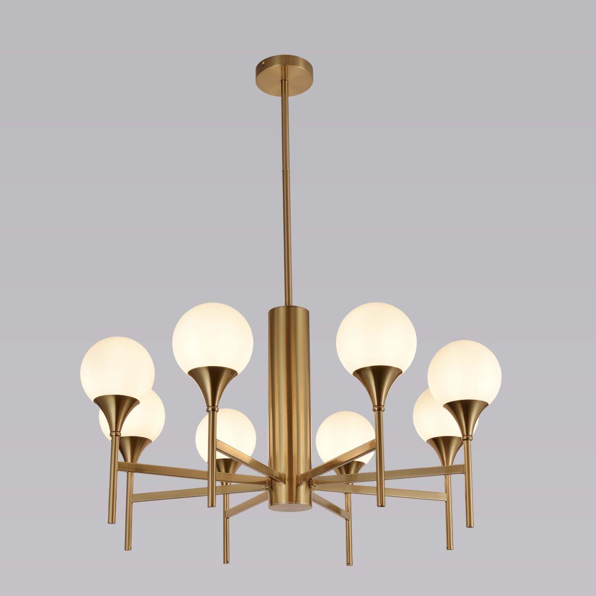 Люстра на штанге Alfa Light F1624-28