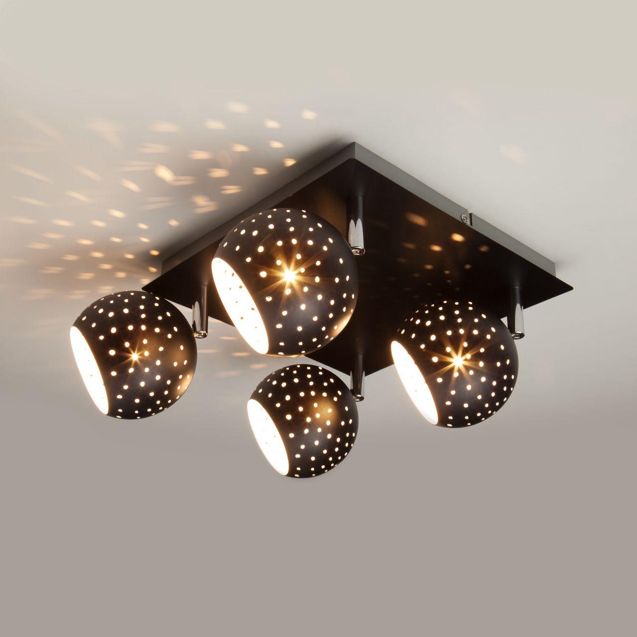 Спот Eurosvet Shadow 20059/4 черный